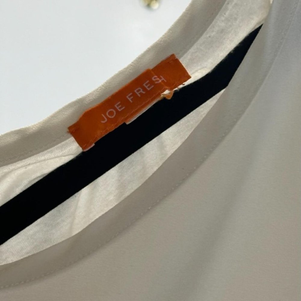 Joe Fresh Cream Button Up - Picture 3 of 3